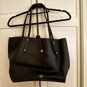 Coach Tote, Black, Style 58849